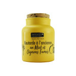 Moutarde à l'ancienne au miel et aux oignons fumés savor&sens - 110g Moutarde à l'ancienne au miel et aux oignons fumés savor&sens - 110g