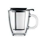 Mug bodum yo - yo en verre 35cl avec filtre à thé amovible Mug bodum yo - yo en verre 35cl avec filtre à thé amovible