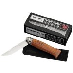 Opinel n�08 luxe manche en bois de padouk et lame inox