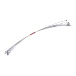 Paquet de 10 fils pour lyres  fromage 23cm acier inox