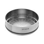 Passoire pour cuiseur vapeur en inox pour cocotte ronde staub