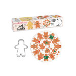 Pte  sucre en rouleau bonhomme pain d'pice scrapcooking