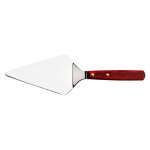 Pelle � tarte coupante en inox nogent manche bois