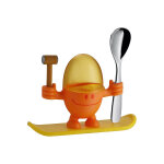 Petit coquetier pour enfants wmf mcegg avec sa cuillre en inox 18 / 10