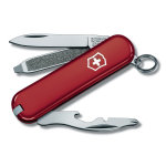 Petit couteau de poche suisse victorinox rally rouge 58mm 9 fonctionnalit�s