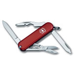 Petit couteau de poche suisse victorinox rambler rouge 58mm 10 fonctionnalit�s