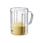 Pichet mesureur gefu meti en verre borosilicate