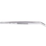 Pince  barbecue triangle en grand format avec bout coud en inox