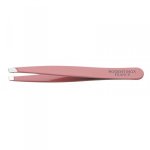 Pince à épiler rose 9. 5cm nogent mors carrés Pince à épiler rose 9. 5cm nogent mors carrés