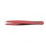 Pince à épiler rouge mors carrés 9. 5cm nogent Pince à épiler rouge mors carrés 9. 5cm nogent