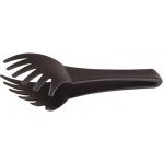 Pince à spaghetti noire professionnelle ultra résistante 24cm Pince à spaghetti noire professionnelle ultra résistante 24cm