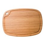 Planche � d�couper en bambou 52x37cm avec rigole greenlite totally bamboo