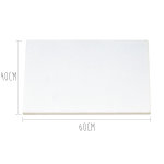 Planche à découper polyéthylène hd500 60x40cm avec fixations Planche à découper polyéthylène hd500 60x40cm avec fixations