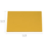 Planche à découper polyéthylène jaune hd500 50x30cm Planche à découper polyéthylène jaune hd500 50x30cm