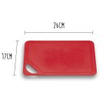 Planche  dcouper souple wusthof 26x17cm rouge