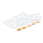 Plaque chablon ovale silicone