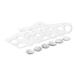 Plaque chablon rond silicone Plaque chablon rond silicone