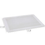 Plaque micro - perfore de buyer en aluminium 15 / 10 sans rebord