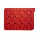 Plaque de ptissier pour macarons 40x30cm en silicone 12 macarons