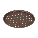 Plaque � pizza gobel perfor�e en acier