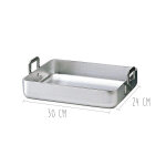 Plaque � r�tir aluminium anses rivet�es - 6 tailles disponibles
