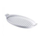 Plat  asperges de la marque westmark en porcelaine 40 x 20cm