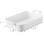 Plat pour cuire au four revol belle cuisine 30x21, 5cm en porcelaine