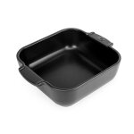 Plat à four céramique carré 21cm noir peugeot appolia Plat à four céramique carré 21cm noir peugeot appolia