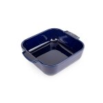 Plat four c�ramique carr� bleu mod�le appolia peugeot