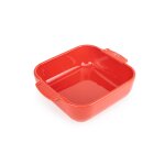 Plat four cramique carr rouge modle appolia peugeot