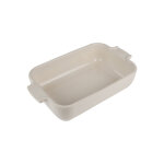 Plat � four c�ramique rectangle 22cm �cru peugeot appolia