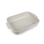 Plat � four c�ramique rectangle 36cm �cru peugeot appolia