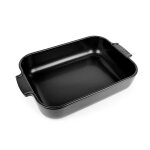 Plat � four c�ramique rectangle 36cm noir peugeot appolia