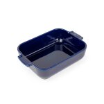 Plat four c�ramique rectangle bleu appolia peugeot