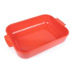 Plat � four c�ramique rectangle rouge peugeot appolia