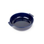 Plat four cramique rond bleu modle appolia peugeot