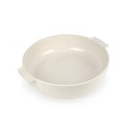 Plat four c�ramique rond �cru mod�le appolia peugeot