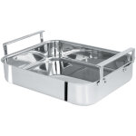 Plat pour four inox 18 / 10 30x22cm cristel Plat pour four inox 18 / 10 30x22cm cristel