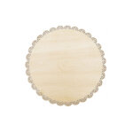 Plat  gteau forme ronde scrapcooking