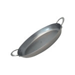 Plat � r�tir de buyer min�ral b element ovale en fer 36 x 26 x 4, 8 cm
