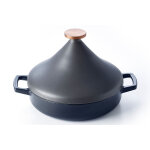 Plat  tajine 28cm en fonte maille beka nori