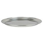 Plateau inox pour fruits de mer 36cm Plateau inox pour fruits de mer 36cm