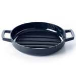 Poêle grill 28cm en fonte émaillée beka nori Poêle grill 28cm en fonte émaillée beka nori