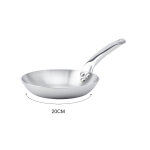 Poêle inox 18 / 10 alchimy de buyer multicouches 3 plis Poêle inox 18 / 10 alchimy de buyer multicouches 3 plis