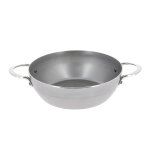 Po�le � sauter de buyer mineral b bomb�e en fer avec 2 anses