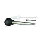 Poire  sauce 2 embouts inox 30cm