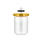 Pot herm�tique alessi jaune - 2 contenances