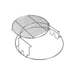 Rack multi - niveaux + grille ronde big green egg xlarge
