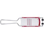 Rpe  julienne en inox avec rceptacle 2 en 1 triangle