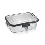 Récipient pour conserver rectangle double compartiment 1000ml modèle milo gefu Récipient pour conserver rectangle double compartiment 1000ml modèle milo gefu